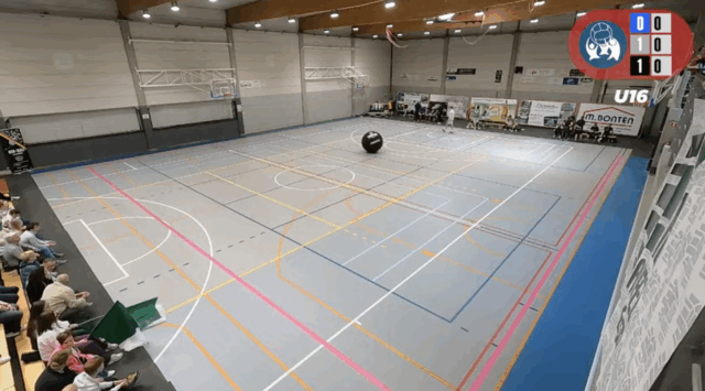 Diffusion de la finales Francophone Belge de Kin Ball – EN DIRECT
